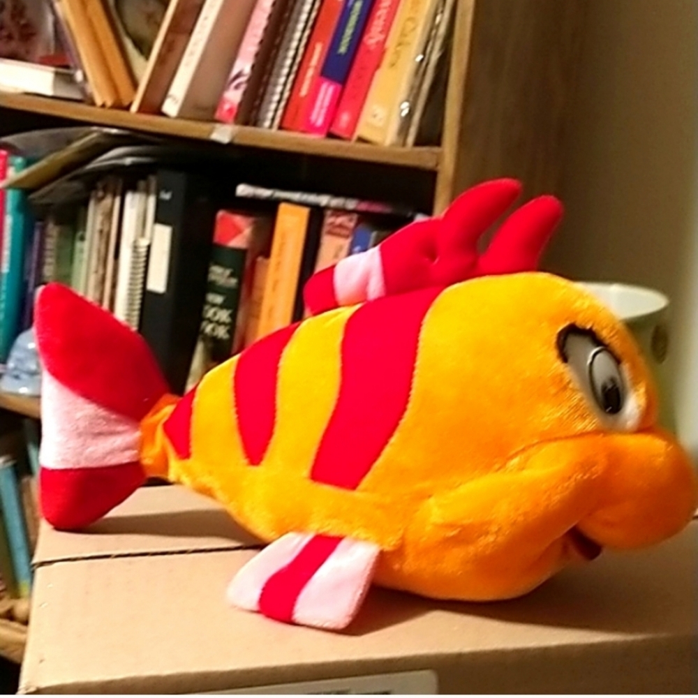 Clown fish orange Red and Pink Clown Fish Plush Toy